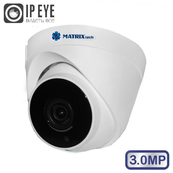Видеокамера MATRIXtech MT-DP3.0IP20X DC (3,6mm)